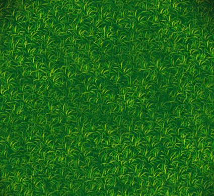 Green lawn background vector material
