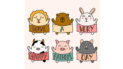 Cartoon father