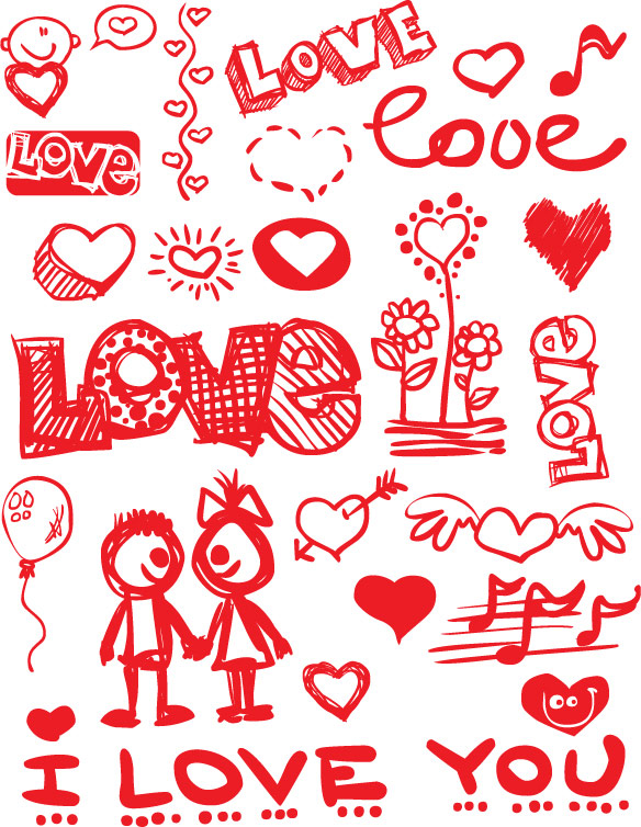 valentine's day vector