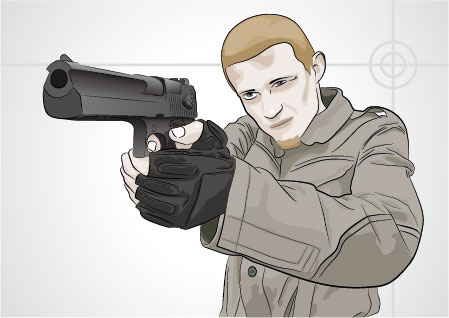 Vector gunmen