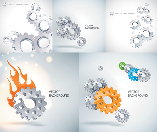 Gear Theme Vector
