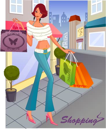 Women's fashion shopping material 8