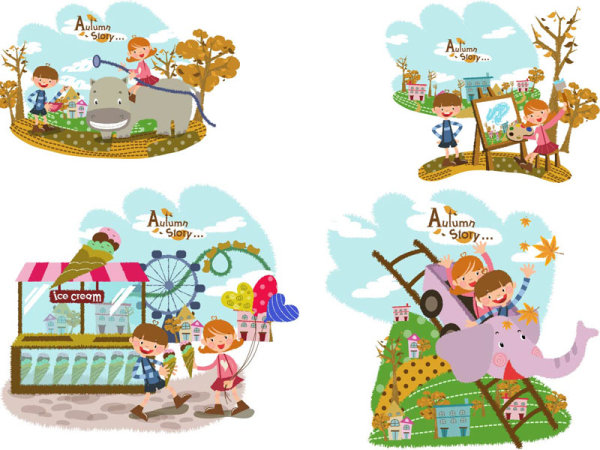 Autumn Tale vector 7