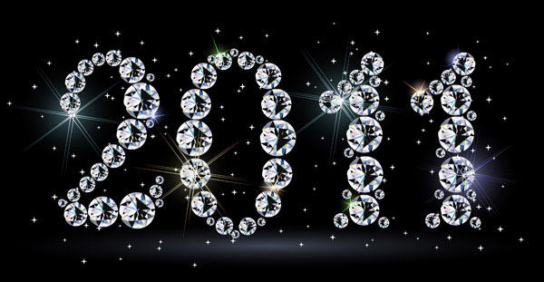 diamond  consisting of 2011 Vector material
