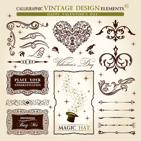 European classic pattern Vector