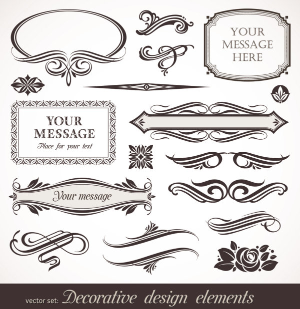 European pattern border 03-- vector material