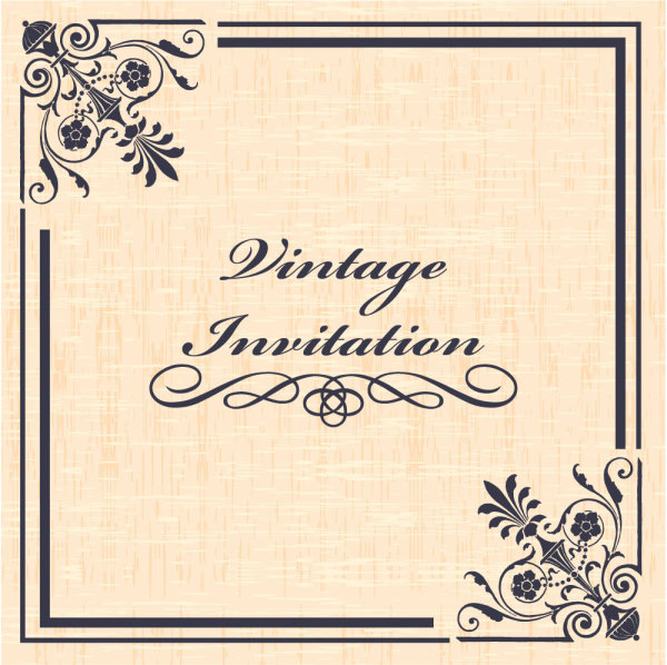 Fine pattern border background - vector
