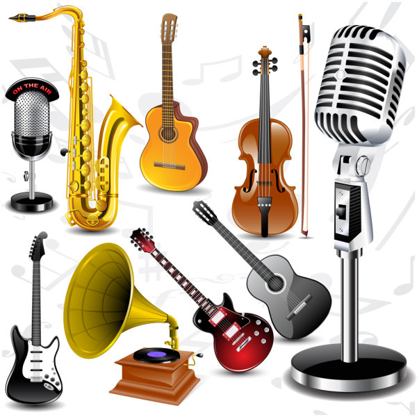 Fine material instrument - vector material
