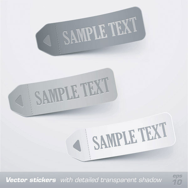 Notes affixed vector material -2