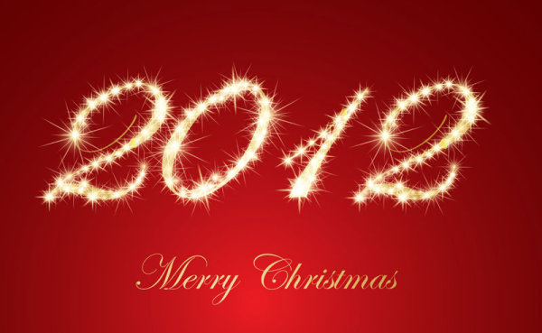 2012 Creative Fonts 03 - vector material