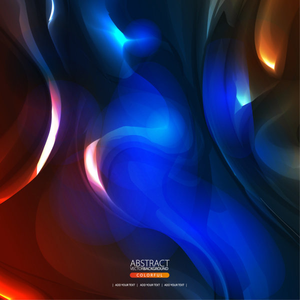 Brilliant sense of technology background 04 - vector material