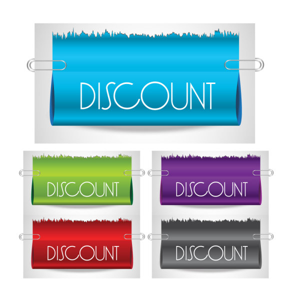 The fine label card 04 - vector material