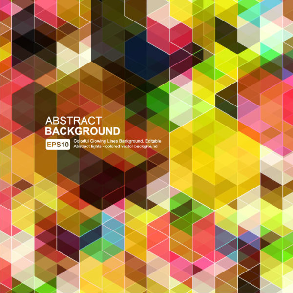 The trend background 01 - vector material