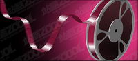Vector film material