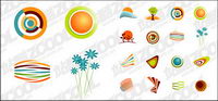 Simple icon Cartoon vector material