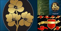 Gold Series vector