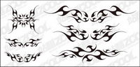 Shape of the wings totem vector material