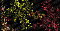 exquisite fashion pattern vector material