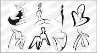 character Abstract vector