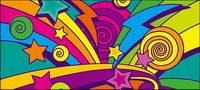 Lovely element of the trend vector material