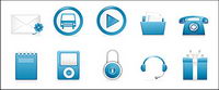 Today Series icon vector material-1