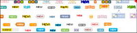 Gif a variety of selected new decorative material
