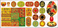 28 classical pattern vector material and containers