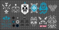 Set Free Fuctastic trend element vector material