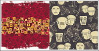 beautiful vector background material