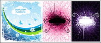 fashion pattern vector material