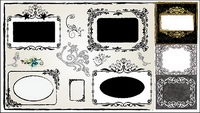 Beautiful lace material useful vector