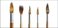 vector brush material
