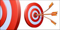 3D style archery vector material