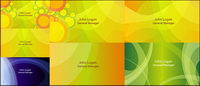 Symphony card template vector material background