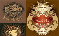 European trend of the pattern vector material