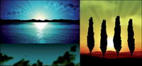 5 Vector realistic scenery