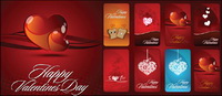 Valentine card Vector