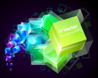 Dynamic three-dimensional effects brilliant 3D map 04
