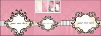 Pink background pattern