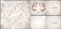 Gorgeous European-style pattern vector material