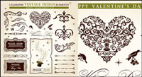 European classic pattern Vector
