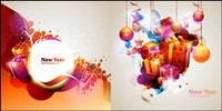 Fun Christmas gift Vector -2