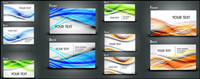 Gorgeous dynamic flow line card - vector material
