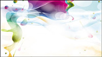 Colorful background 03-- vector material