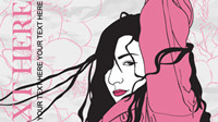 Cartoon fashion beauty 03 - vector