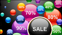 Icon button material 03 - vector