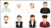 Various sectors of the community icon - vector
