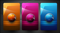 High texture icon 03 - vector
