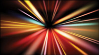 The trend of colorful background 01 - vector material