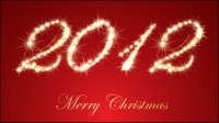 2012 Creative Fonts 03 - vector material